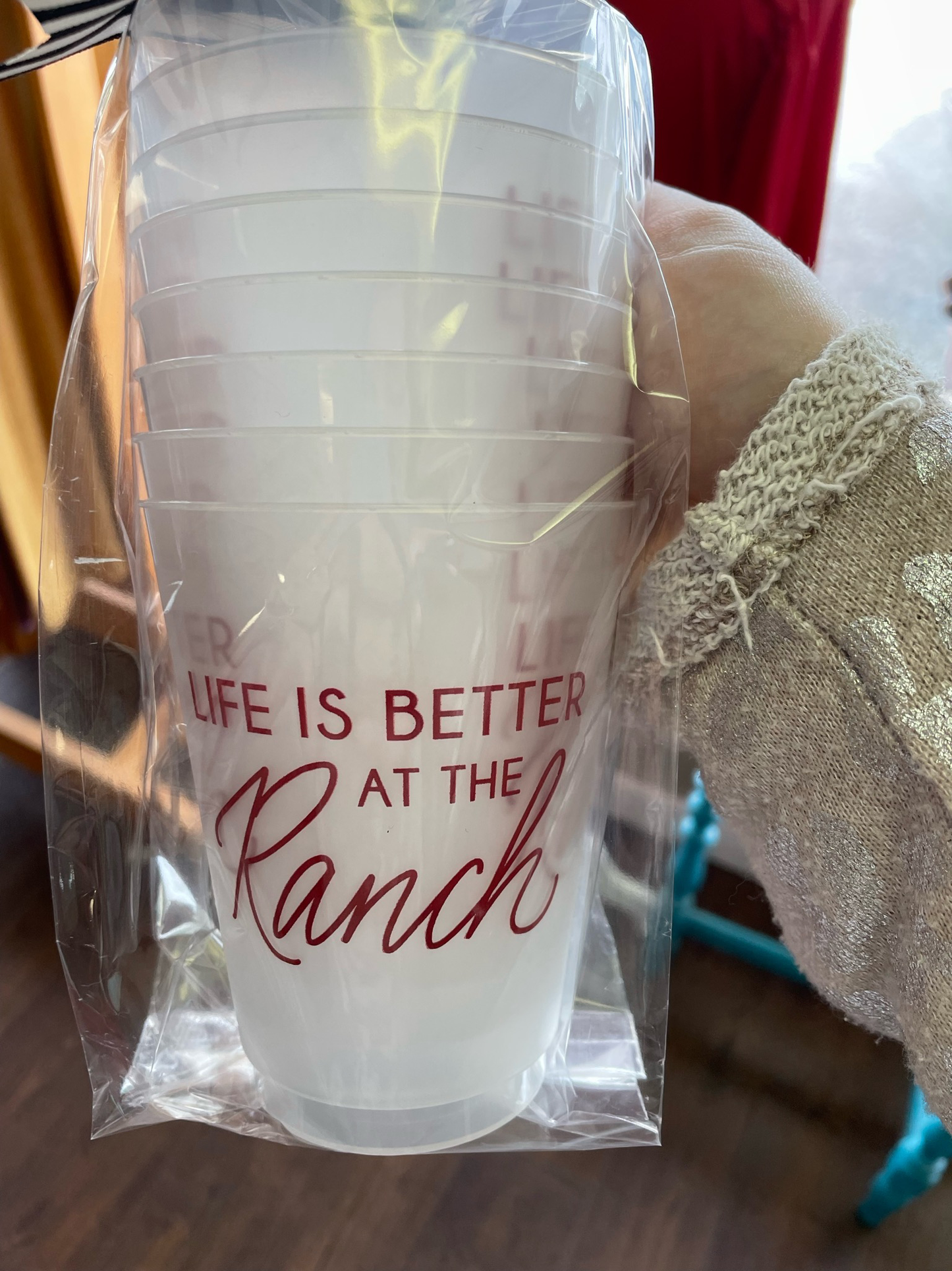 Life Is Better At The Ranch Party Cups