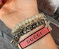 Designer Inspired Braided Bracelet Gucci
